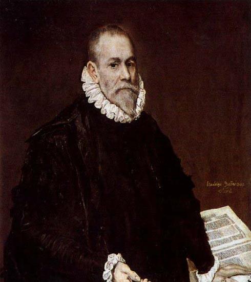 El Greco Portrait of Doctor Rodrigo de la Fuente Germany oil painting art